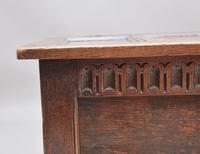17th Century Oak Coffer with Four Panel Top (9 of 10) 17th Century Oak Coffer with Four Panel Top (9 of 10)