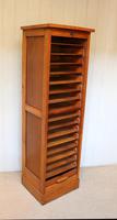 French Oak Tambour Front Filing Cabinet (9 of 11) French Oak Tambour Front Filing Cabinet (9 of 11)