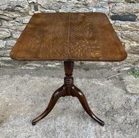 Georgian Oak Rectangular Tilt Top Occasional Table (6 of 16) Georgian Oak Rectangular Tilt Top Occasional Table (6 of 16)