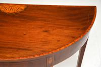 Antique George III Inlaid Mahogany Console Table (8 of 10) Antique George III Inlaid Mahogany Console Table (8 of 10)
