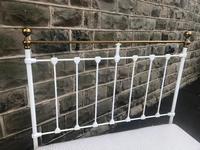 Antique Victorian Brass & Iron Double Bed (6 of 10) Antique Victorian Brass & Iron Double Bed (6 of 10)