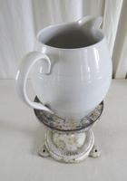 Ironstone China Banded Dairy Pitcher Early 20th Century (6 of 11) Ironstone China Banded Dairy Pitcher Early 20th Century (6 of 11)