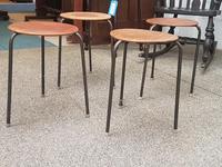 4 Vintage Stools (2 of 4) 4 Vintage Stools (2 of 4)