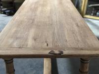 Bleached Oak Farmhouse Dining Table with Extensions (13 of 16) Bleached Oak Farmhouse Dining Table with Extensions (13 of 16)