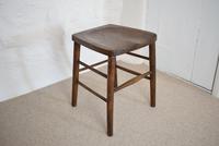 Oak Stool with Shaped Seat (5 of 10) Oak Stool with Shaped Seat (5 of 10)