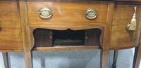 Georgian Mahogany Bowed Sideboard (4 of 6) Georgian Mahogany Bowed Sideboard (4 of 6)