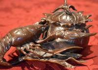Fine Bronze Lobster Inkwell (5 of 10) Fine Bronze Lobster Inkwell (5 of 10)