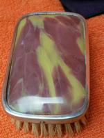 Sterling Silver Hallmarked Cased Purple & Yellow Small Brush 1928 W F H (8 of 10) Sterling Silver Hallmarked Cased Purple & Yellow Small Brush 1928 W F H (8 of 10)