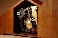 Very Stylish Typical Art Deco Amsterdam School Oak & Macassar Ebony / Coromandel Mantel Clock (4 of 8) Very Stylish Typical Art Deco Amsterdam School Oak & Macassar Ebony / Coromandel Mantel Clock (4 of 8)