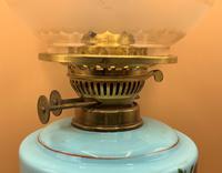 Quality 19thc Victorian Twin-Burning Duplex Porcelain & Ceramic Table Oil Lamp (5 of 12) Quality 19thc Victorian Twin-Burning Duplex Porcelain & Ceramic Table Oil Lamp (5 of 12)