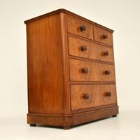 Antique Victorian Burr Walnut Chest of Drawers (3 of 9) Antique Victorian Burr Walnut Chest of Drawers (3 of 9)