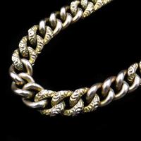 Antique Heart Padlock Fancy Curb 9ct 9K Gold Bracelet (5 of 9) Antique Heart Padlock Fancy Curb 9ct 9K Gold Bracelet (5 of 9)