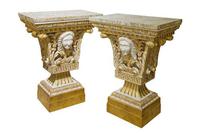 Pair of William Kent Style Marble Topped Small Pier Tables (2 of 7) Pair of William Kent Style Marble Topped Small Pier Tables (2 of 7)