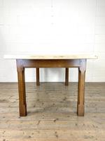 Antique Oak Scrub Top Kitchen Table (10 of 11) Antique Oak Scrub Top Kitchen Table (10 of 11)
