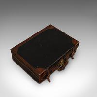 Antique Suitcase, English, Leather, Salesman, Banker, Travel Case, Edwardian (6 of 12) Antique Suitcase, English, Leather, Salesman, Banker, Travel Case, Edwardian (6 of 12)