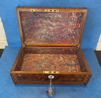 Victorian Inlaid Parquetry Rosewood Box (11 of 12) Victorian Inlaid Parquetry Rosewood Box (11 of 12)
