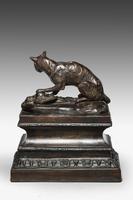 Pair of Bronze Foxes (4 of 4) Pair of Bronze Foxes (4 of 4)