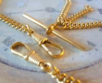 Vintage Pocket Watch Chain 1970 12ct Gold Plated Curb Link Albert With T Bar (7 of 10) Vintage Pocket Watch Chain 1970 12ct Gold Plated Curb Link Albert With T Bar (7 of 10)