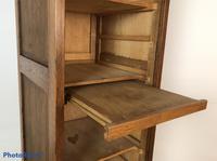 Antique French Tall Filing Cabinet Tambour Roller Shutter (2 of 10) Antique French Tall Filing Cabinet Tambour Roller Shutter (2 of 10)