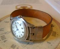 Vintage Wrist Watch Strap 1940s WW2 Military 16mm Brown Pig Skin Spring Loaded Ends Nos (3 of 12) Vintage Wrist Watch Strap 1940s WW2 Military 16mm Brown Pig Skin Spring Loaded Ends Nos (3 of 12)