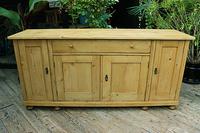 Big! Old 2m Pine Dresser Base / Sideboard / Cupboard / TV Stand - We Deliver! (2 of 13) Big! Old 2m Pine Dresser Base / Sideboard / Cupboard / TV Stand - We Deliver! (2 of 13)