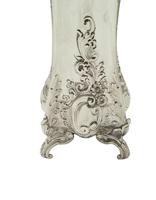 Pair of Antique Victorian Sterling Silver 5 1/2" Vases 1895/1896 (6 of 9) Pair of Antique Victorian Sterling Silver 5 1/2" Vases 1895/1896 (6 of 9)