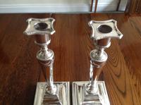 Pair of Antique Georgian Silver Candlesticks - 1780 (2 of 6) Pair of Antique Georgian Silver Candlesticks - 1780 (2 of 6)