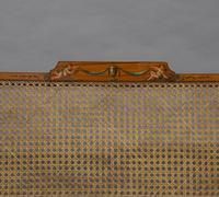 Fine 19th Century Satinwood Bergere Sofa (5 of 6) Fine 19th Century Satinwood Bergere Sofa (5 of 6)
