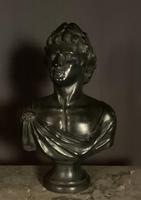 Large Bronzed Plaster Library Bust Appollo (7 of 9) Large Bronzed Plaster Library Bust Appollo (7 of 9)
