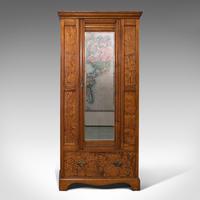 Antique Wardrobe, English, Pitch Pine, Closet, Dressing Mirror, Victorian c.1900 (2 of 12) Antique Wardrobe, English, Pitch Pine, Closet, Dressing Mirror, Victorian c.1900 (2 of 12)