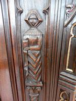 Country Oak Gothic Revival Cupboard 1880 (8 of 10) Country Oak Gothic Revival Cupboard 1880 (8 of 10)
