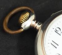 Antique Silver Pocket Watch Keyless Wind Open Face Pocket Watch Swiss Made (5 of 5) Antique Silver Pocket Watch Keyless Wind Open Face Pocket Watch Swiss Made (5 of 5)