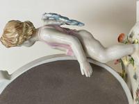 Pair of Small Dresden Victorian Style Porcelain Cherub Table Mirrors (37 of 60) Pair of Small Dresden Victorian Style Porcelain Cherub Table Mirrors (37 of 60)