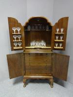 Super Quality Burr Walnut Cocktail Cabinet (12 of 12) Super Quality Burr Walnut Cocktail Cabinet (12 of 12)