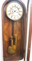 Fantastic Antique Walnut Arch Glazed 8-day Twin Weight Striking Vienna Regulator Wall Clock (11 of 12) Fantastic Antique Walnut Arch Glazed 8-day Twin Weight Striking Vienna Regulator Wall Clock (11 of 12)