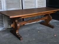 French Farmhouse Trestle Dining Table (4 of 15) French Farmhouse Trestle Dining Table (4 of 15)