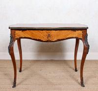 Serpentine Writing Table Louis XVI Style Inlaid Kingwood (2 of 19) Serpentine Writing Table Louis XVI Style Inlaid Kingwood (2 of 19)