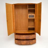1930’s Art Deco Figured Walnut Wardrobe (4 of 12) 1930’s Art Deco Figured Walnut Wardrobe (4 of 12)