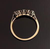 Antique Diamond Half Hoop Ring, Five Stone, 18ct Gold (10 of 13) Antique Diamond Half Hoop Ring, Five Stone, 18ct Gold (10 of 13)