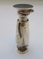 Very rare silver novelty chaffeur Mr Popple, cayenne pepper pot, Chester 1906 (5 of 9) Very rare silver novelty chaffeur Mr Popple, cayenne pepper pot, Chester 1906 (5 of 9)