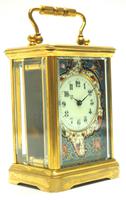 Superb French 8 Day Champleve Carriage Clock Cylinder Platform, Working c.1900 (2 of 12) Superb French 8 Day Champleve Carriage Clock Cylinder Platform, Working c.1900 (2 of 12)