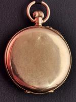 Antique 9ct Gold Half Hunter Pocket Watch, Blue Enamel (14 of 14) Antique 9ct Gold Half Hunter Pocket Watch, Blue Enamel (14 of 14)