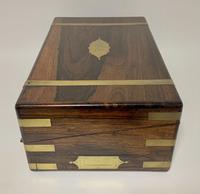Superb Antique Victorian Rosewood Brass Bound Writing Slope Box (14 of 15) Superb Antique Victorian Rosewood Brass Bound Writing Slope Box (14 of 15)
