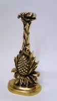 Victorian 13" brass door stop, door porter - Pineapple (6 of 9) Victorian 13" brass door stop, door porter - Pineapple (6 of 9)
