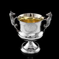 Georgian Solid Silver Cup / Goblet / Trophy with Napoleonic Military interest - Solomon Hougham 1812 (10 of 24) Georgian Solid Silver Cup / Goblet / Trophy with Napoleonic Military interest - Solomon Hougham 1812 (10 of 24)