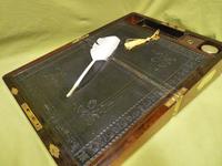 Quality Fully Brass Bound Rosewood Writing Box. Many Features. C1875 (13 of 16) Quality Fully Brass Bound Rosewood Writing Box. Many Features. C1875 (13 of 16)