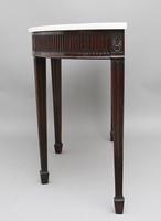 18th Century Mahogany & Marble Top Console Table (8 of 9) 18th Century Mahogany & Marble Top Console Table (8 of 9)