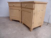 Lovely Pair of Art Deco Pine Bedside Cabinets to wax / paint (3 of 7) Lovely Pair of Art Deco Pine Bedside Cabinets to wax / paint (3 of 7)