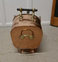 Superb Large Arts & Crafts Copper Helmet Coal Scuttle (2 of 7) Superb Large Arts & Crafts Copper Helmet Coal Scuttle (2 of 7)