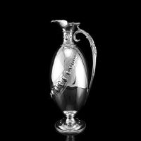 Antique Victorian Solid Silver Wine Ewer / Claret Jug - Barnard 1872 (2 of 19) Antique Victorian Solid Silver Wine Ewer / Claret Jug - Barnard 1872 (2 of 19)